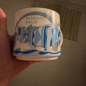 Starbucks Niagara Falls Mug - Blue and White